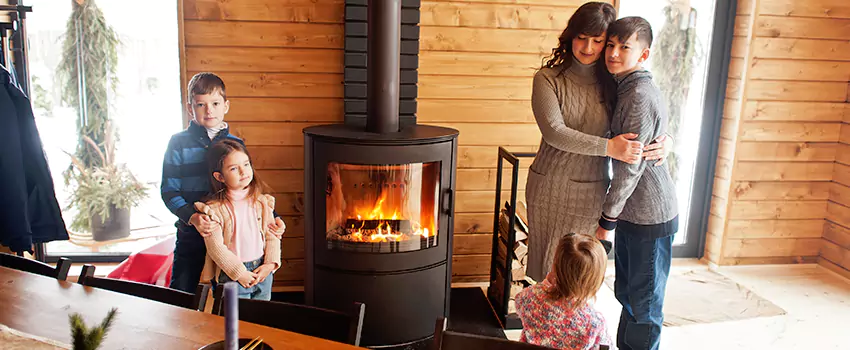 Morso Cast Iron Fireplace Insert Installation in Canton, Illinois