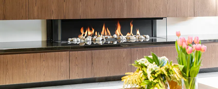 Double-height Fireplace Design Refurbishment in Canton, Illinois
