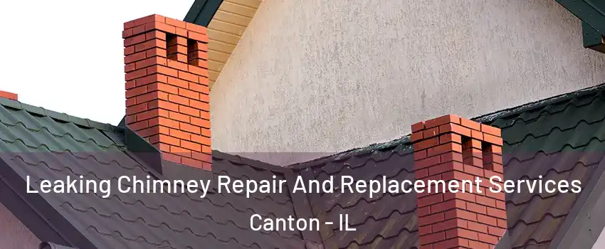  Leaking Chimney Repair And Replacement Services Canton - IL